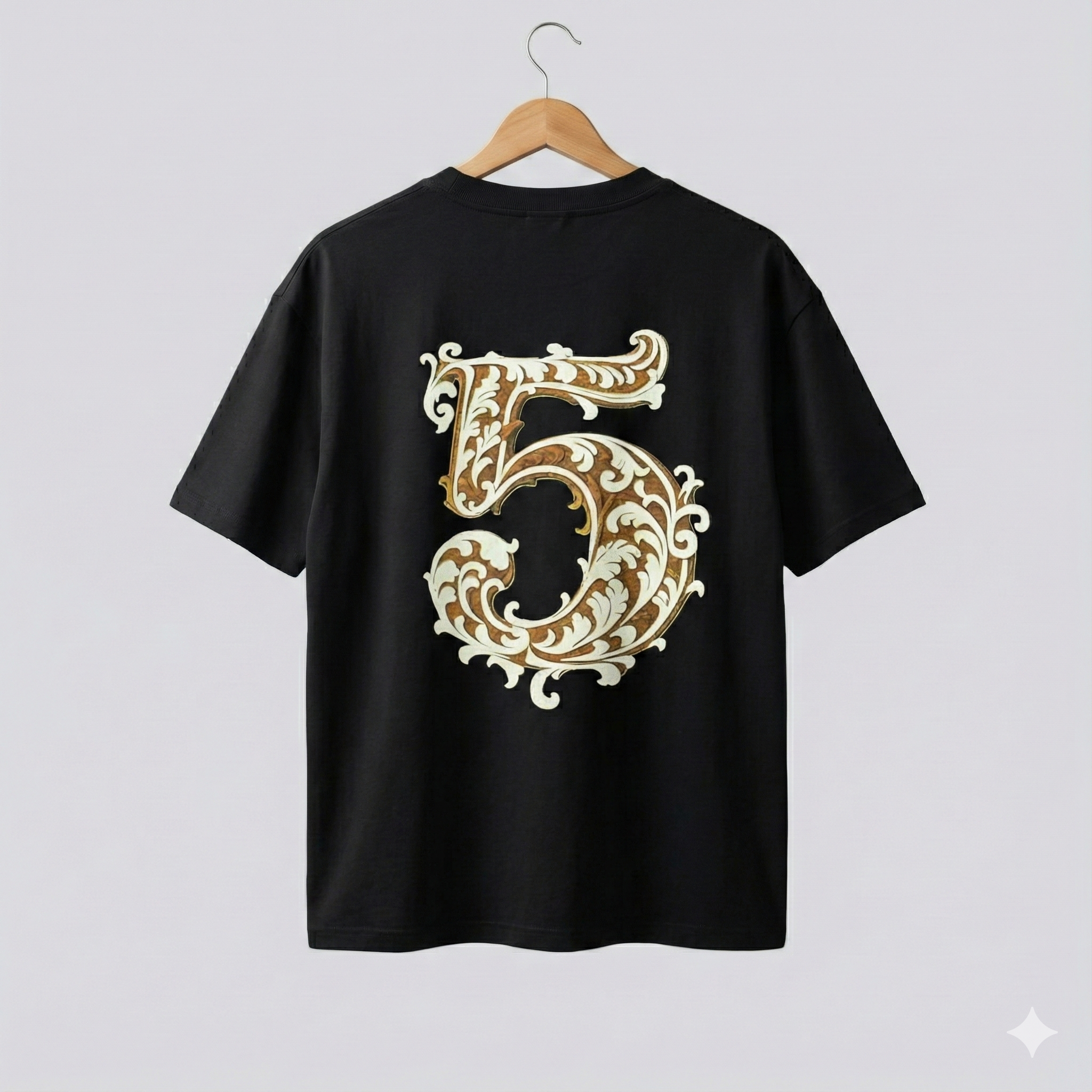 HYPE-Five Greek Oversized T-Shirt