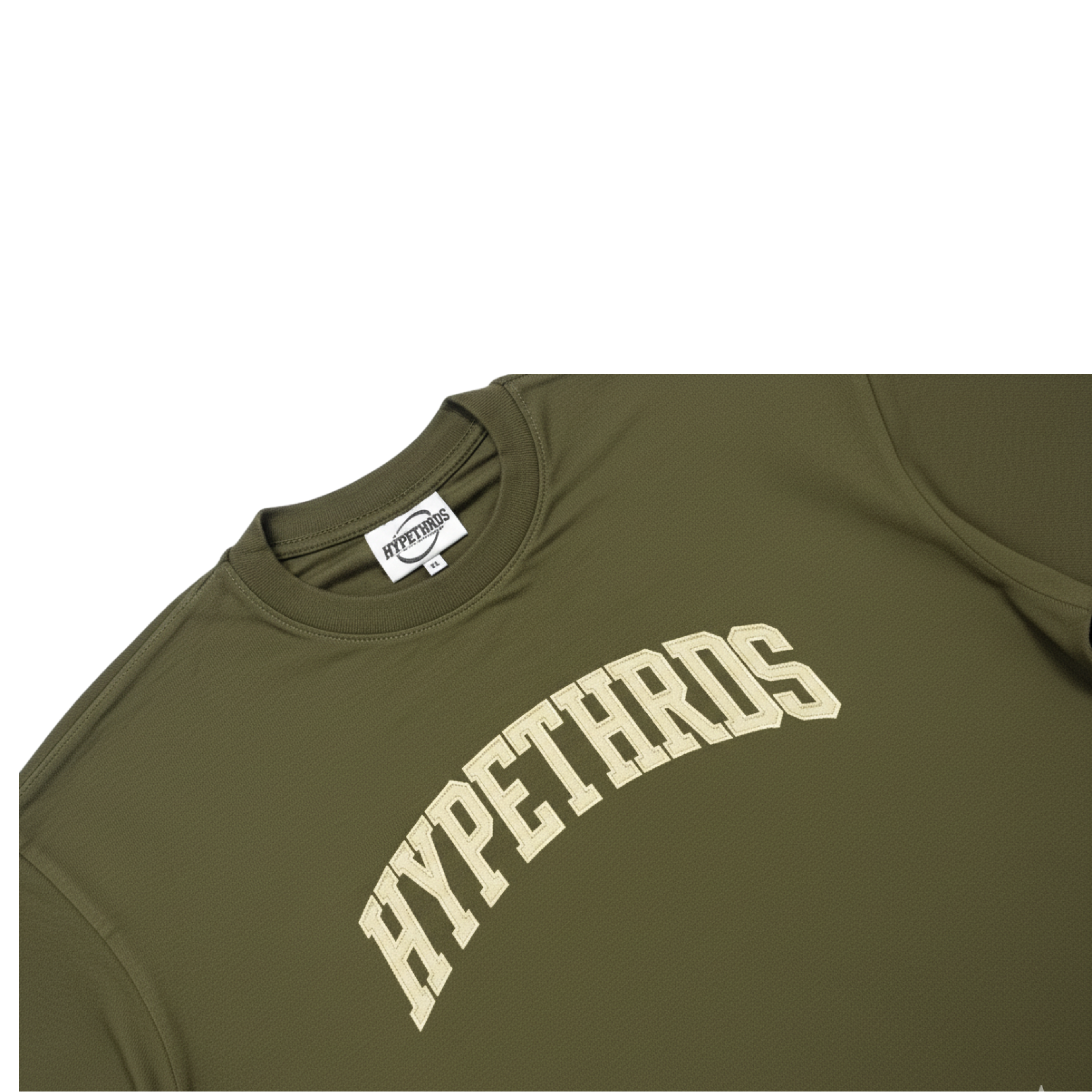 HYPETHRD5 Olive Core Oversized T-Shirt
